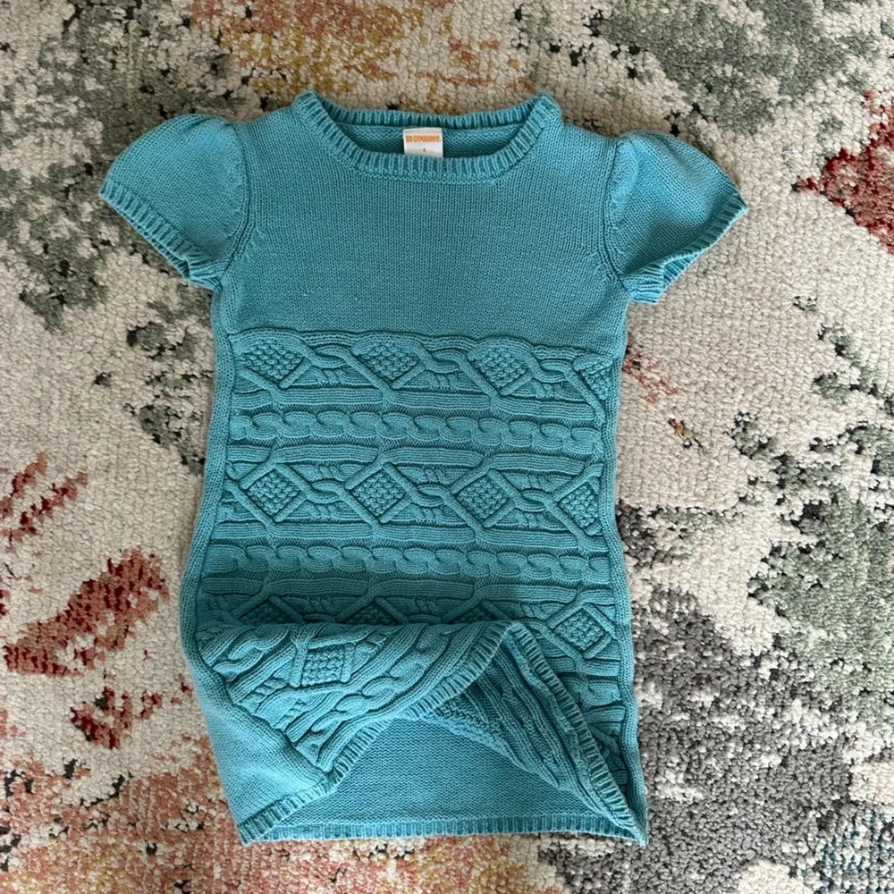 Gymboree Sweater Dress Size 4 Girl 100% Cotton GUC